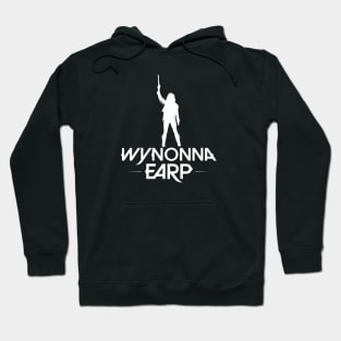 Wynonna Earp Silhouette - White Hoodie